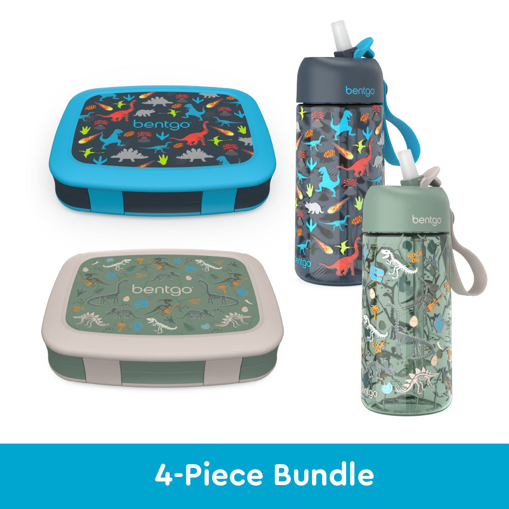 bentgo-kids-prints-lunch-boxes-and-water-bottles-o2 bentgo-lunch-box-bottle-bundle-dinsoaur-fossils-1.jpg