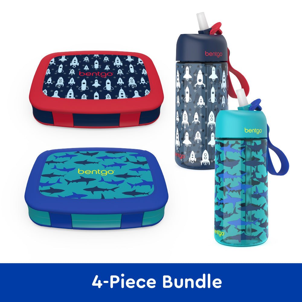 bentgo-kids-prints-lunch-boxes-and-water-bottles-o2 bentgo-lunch-box-bottle-bundle-rocket-shark-1.jpg